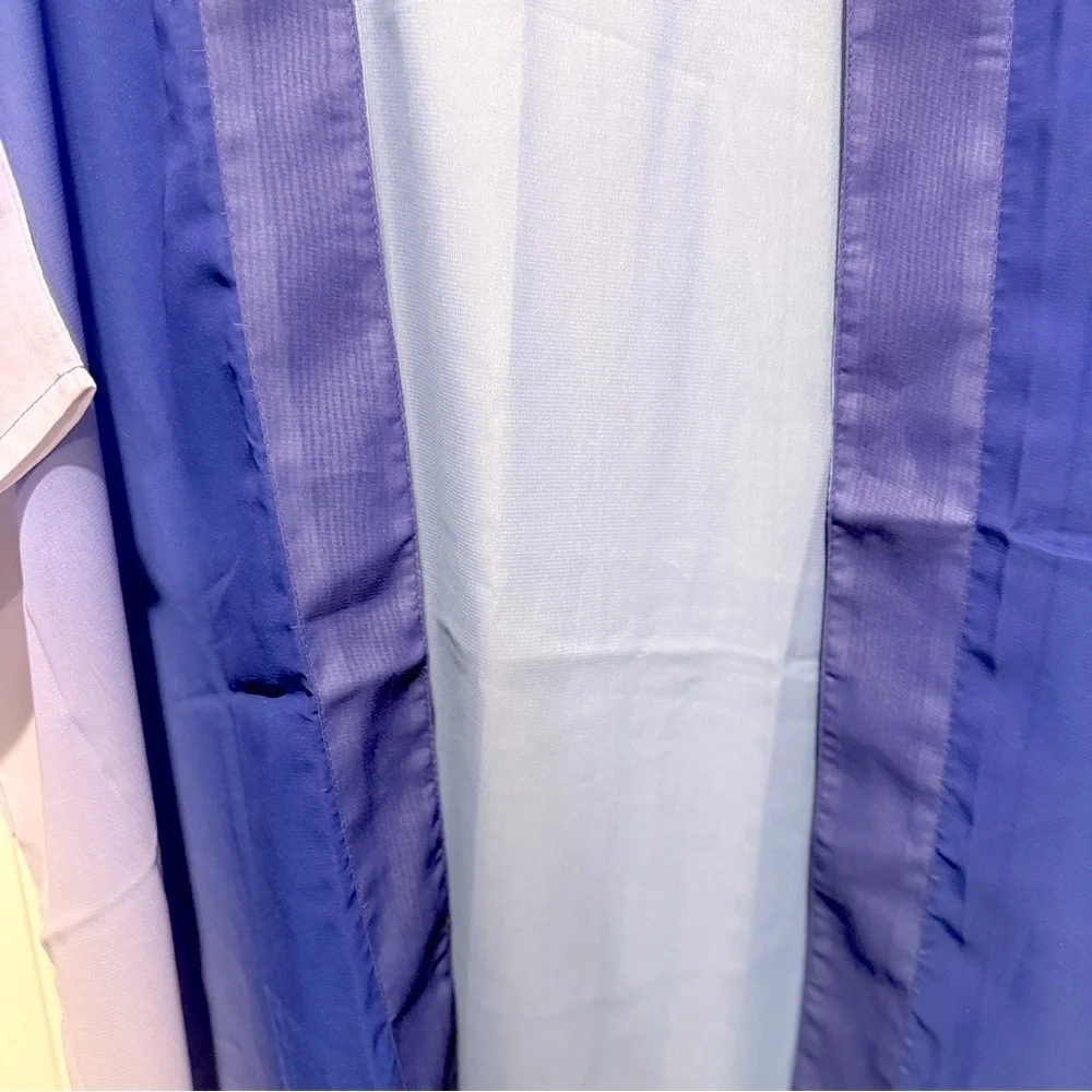 NEW Purple Ombré Sheer Kimono Top - Picture 9 of 9